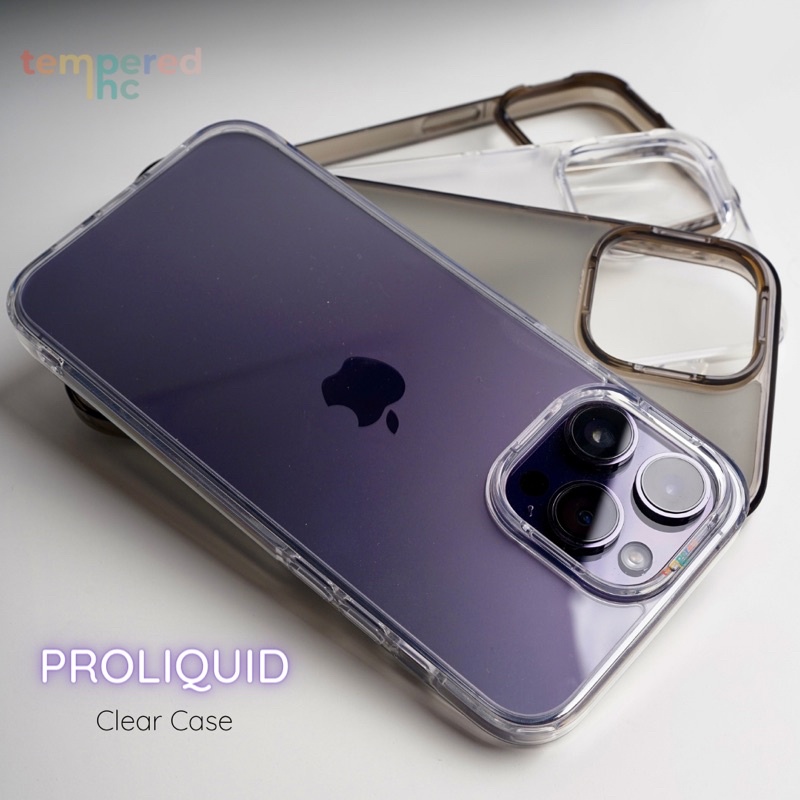 NEW !! PREMIUM Pro Liquid Series Clear Case iphone ( Iphone 12-12promax READY !! )