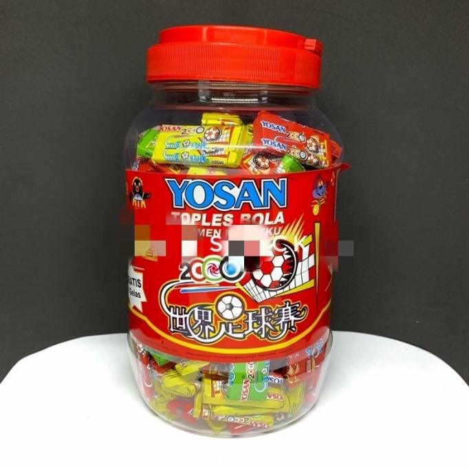 

TERLARIS yosan toples 200. permen karet berhadiah gelas /PERMEN LUNAK/PERMEN VIRAL/PERMEN MILO/PERMEN YUPI/PERMEN JADUL/PERMEN KARET