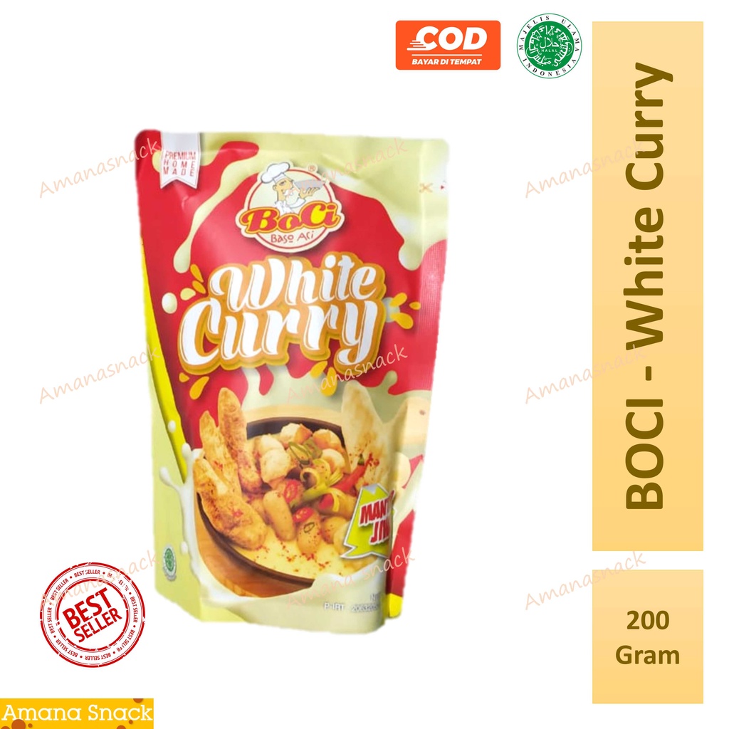 BOCI White Curry gurih dan pedas