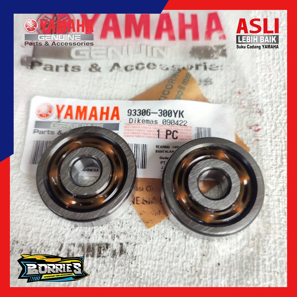 BEARING BERING LAHER 6300 RODA DEPAN JUPITER MX 135 LAMA OLD NEW NJMX MX KING 150 ORI 93306-300YK