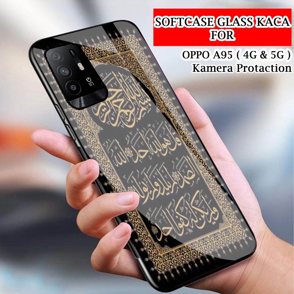 Softcase Kaca For OPPO A95 (4G) & OPPO A95 (5G) - OPPO A95 (4G) & OPPO A95 (5G) [T14].