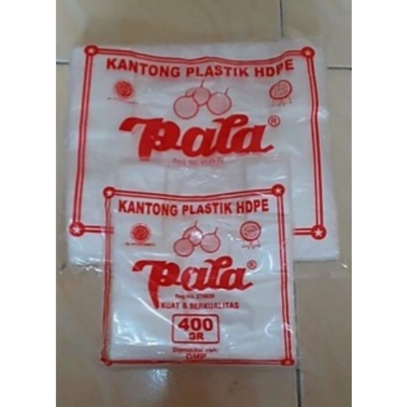 Kantong Plastik Kresek Putih Bening Transparan Ukuran 15 Kecil / 24 Sedang 400 Gram