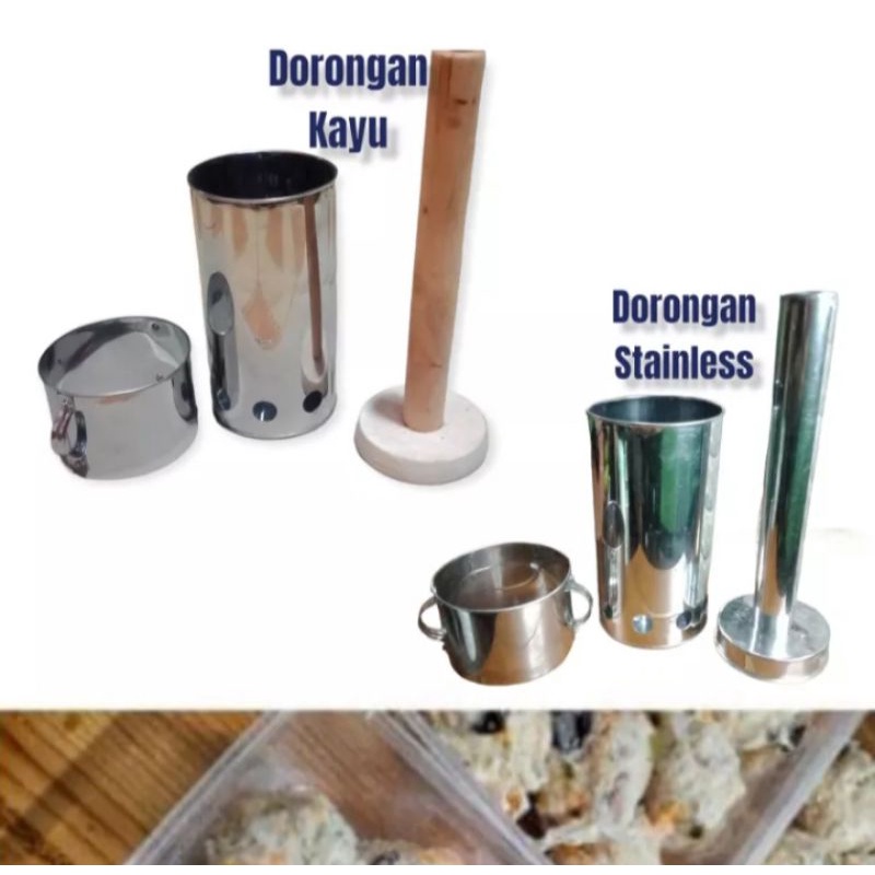 Cetakan pentol bakso cetakan baso cilok bahan stainless steel