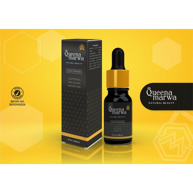 Queena Marwa Face Serum Aman BPOM 50 gr Original Terjangkau