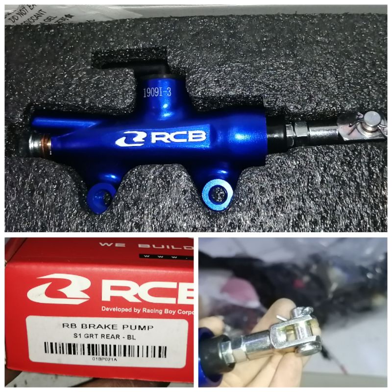 Master rem belakang rcb original malaysia tipe colour series