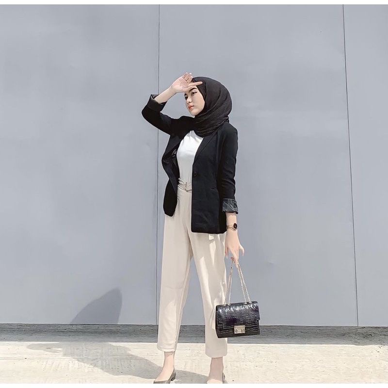 Celana Panjang Wanita Baggy Pants Premium