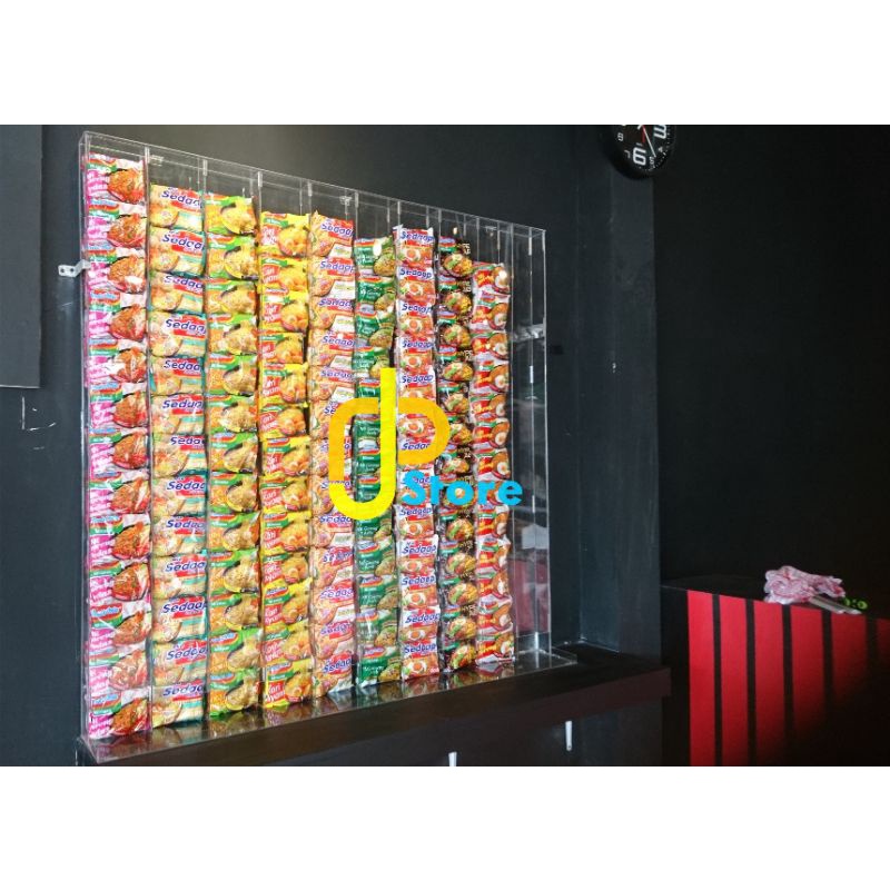 Rak Mie Instan Akrilik/Display Acrylic