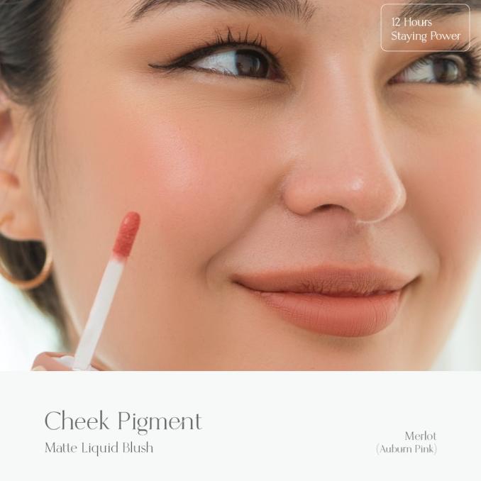 Merlot Cheek Pigment (Allglows Liquid Blush)