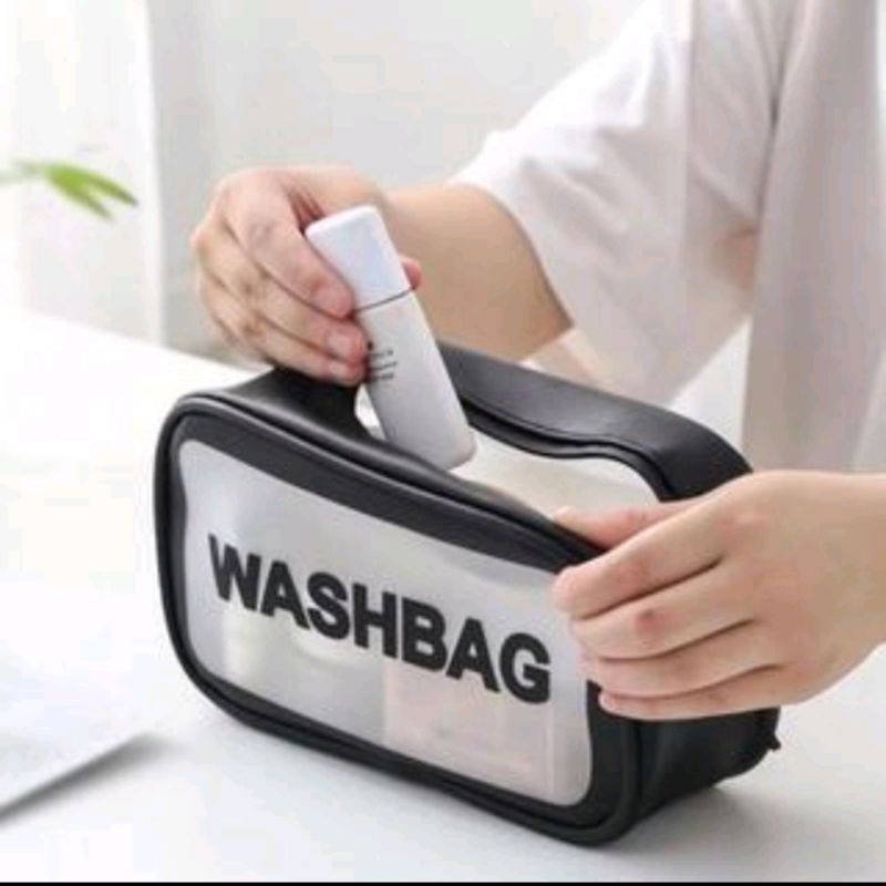 US219 Tas Kosmetik Tas WASHBAG Pouch Travel Make Up Bag By Toko Haji Usman