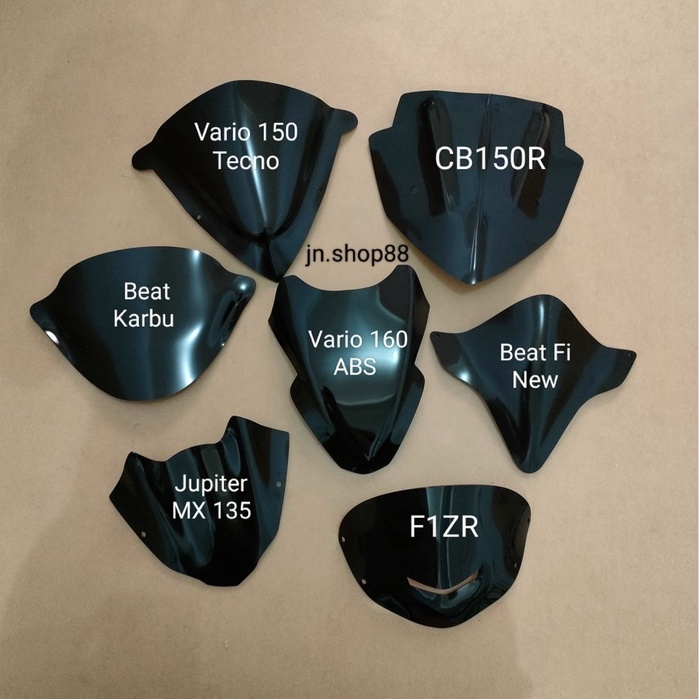 Visor Vario 125 Old Tecno Vario 160 ABS Jupiter MX New 135 Beat Karbu Beat Fi New F1ZR CB150R
