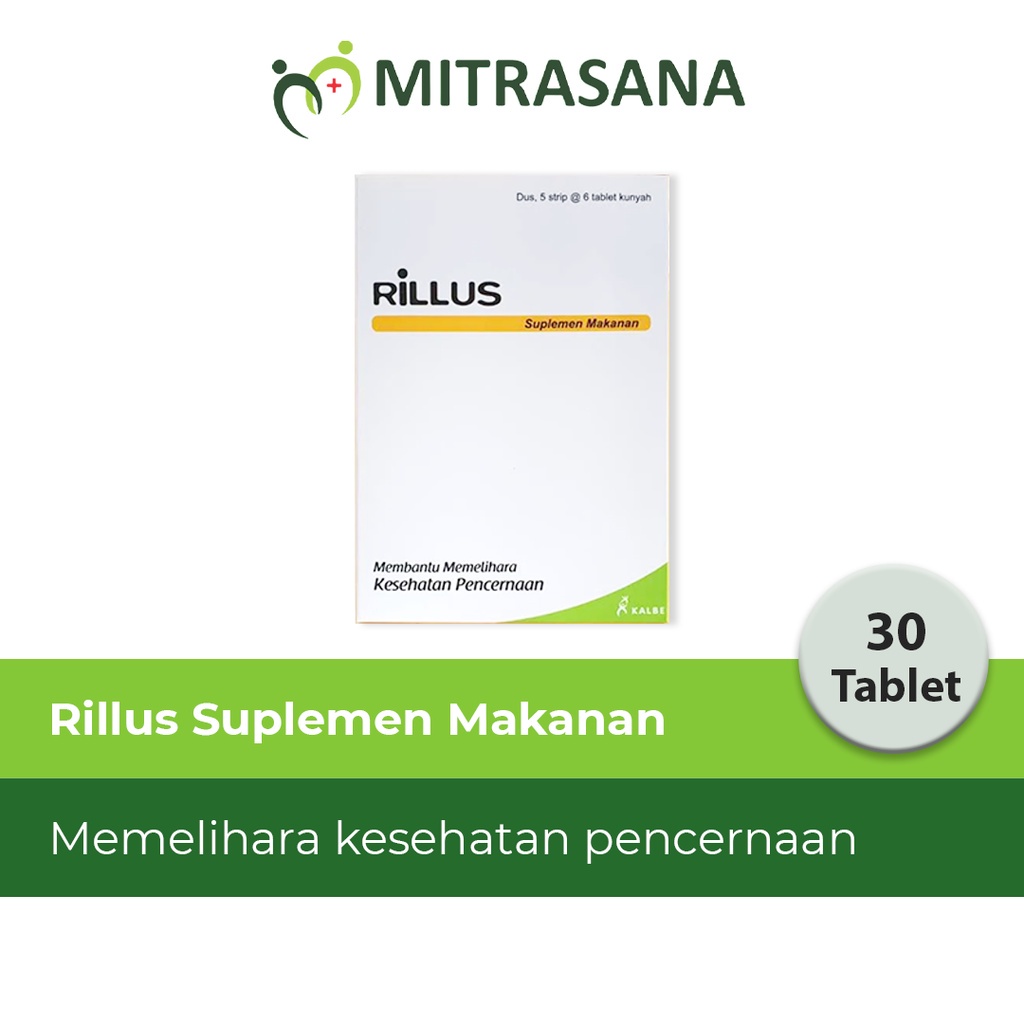 Rillus - Suplemen Probiotik untuk Pencernaan