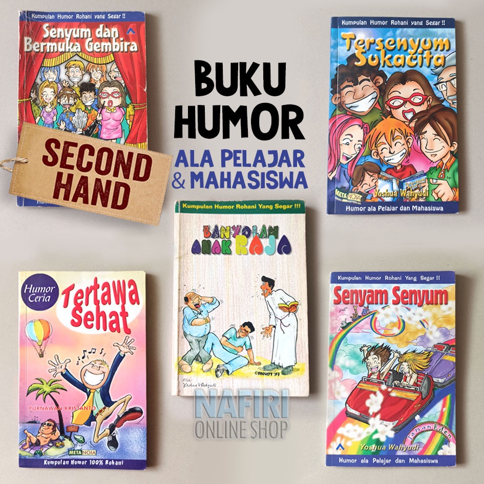 Jual Buku Kumpulan Humor Yang Segar Ala Pelajar Mahasiswa Joke Lawak