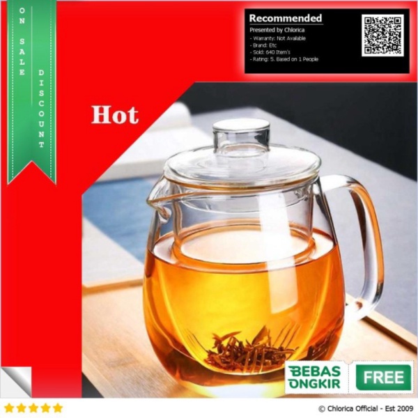 

Jual Jinuo Teko Pitcher Glass Teapot Japanese Style Tea Infuse - CV102 - 1200ml Transpar Etc Limited