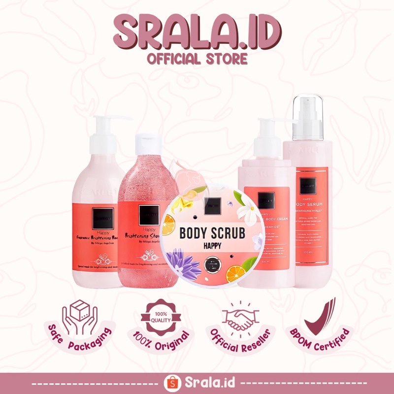 SCARLETT Whitening Happy Series
