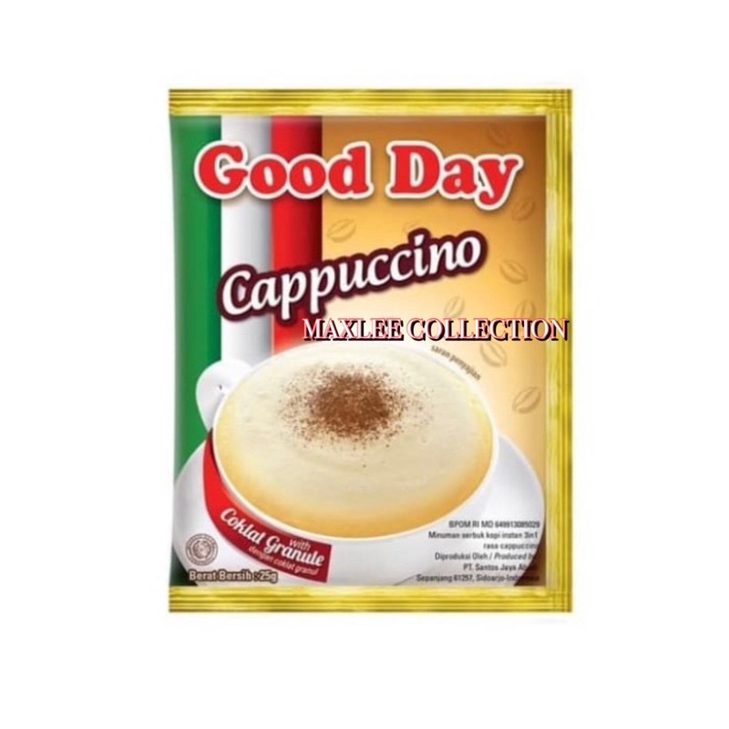 

GOOD DAY CAPPUCINO / GOOD DAY CAPOUCINO 10sachet