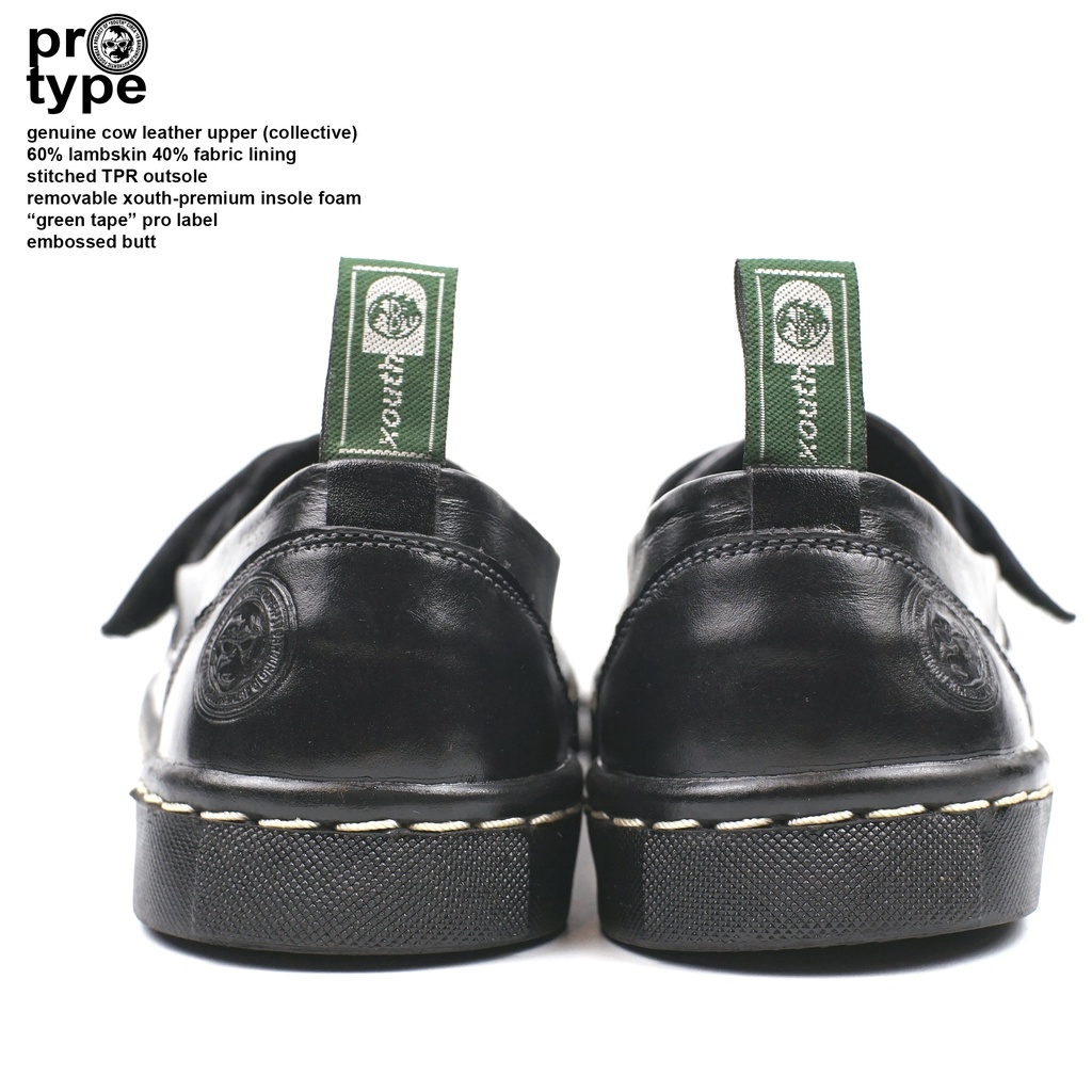 star☆ classic black - slip on xouth