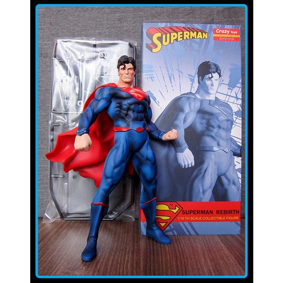 Crazy Toys Superman Rebirth Action Figure 1:10