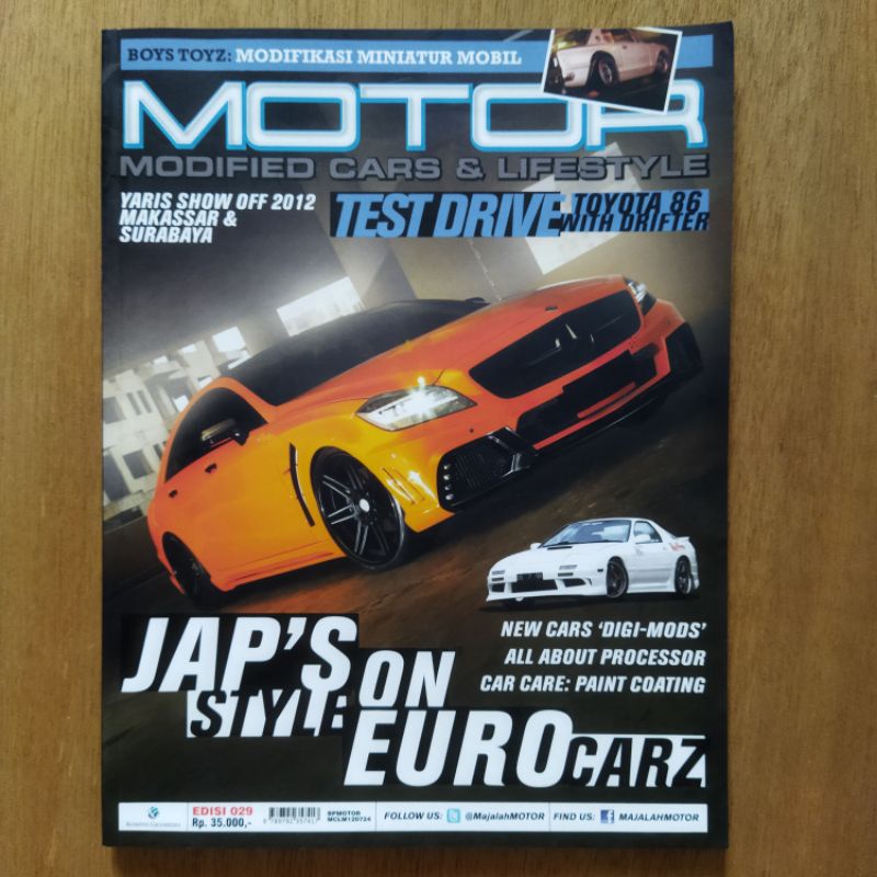 Majalah Motor 029 Modifikasi Miniatur Mobil Custom Car Culture Otomotif