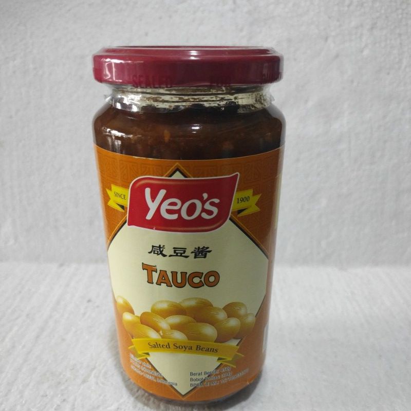 

Tauco / Taucho Yeo's (Yeos) 450 gram kemasan kaca