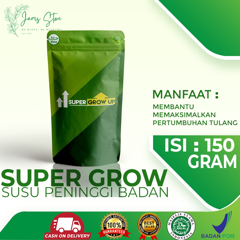 

SUSU PENINGGI BADAN - susu peninggi badan ampuh bpom / susu peninggi badan anak anak / Super Grow / sgrow / susu peninggi badan remaja bpom ori