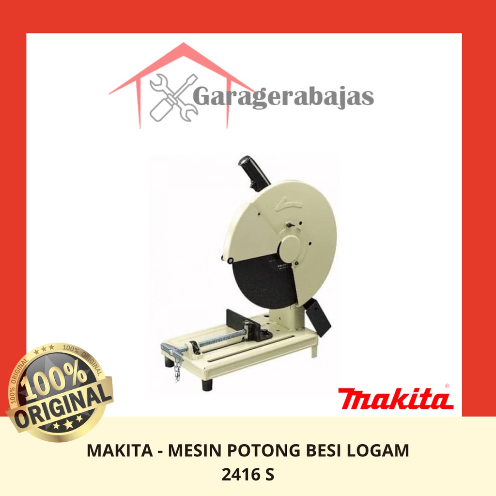 Makita 2416 S  2416s Mesin Potong Besi Logam - Dynamic Cut Off