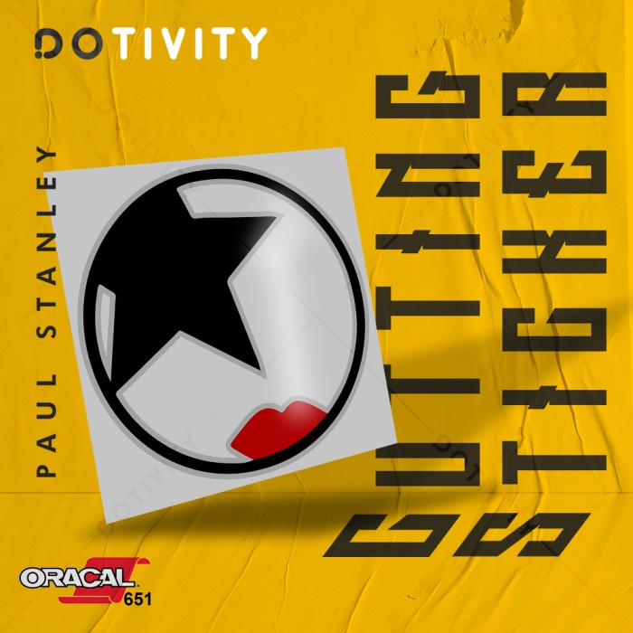 

Cutting Sticker KISS (PAUL STANLEY) V4 2 Colors