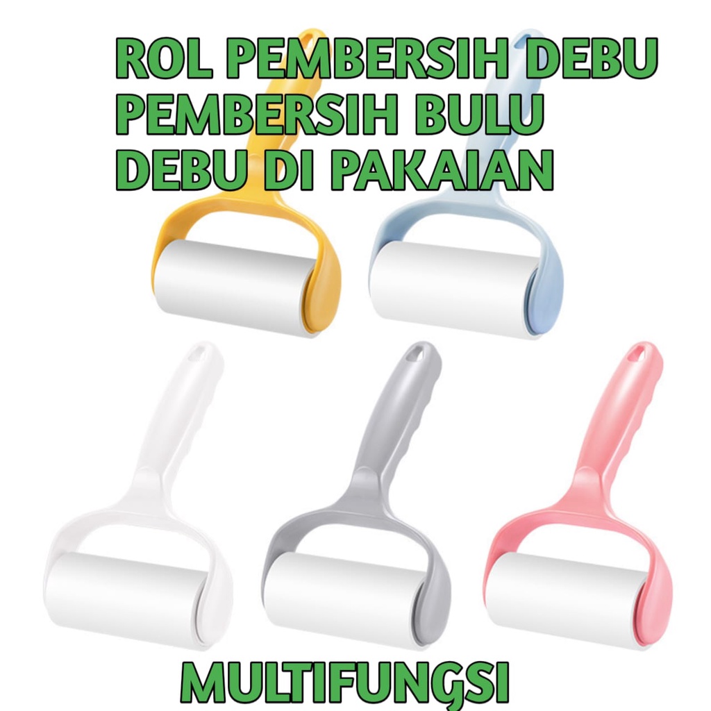 Rol pembersih debu / Alat Pembersih Debu / Debu Dibaju Roll / Pembersih Bulu Debu Pakaian/Roll Pembersih bulu kucing/Roll Pembersih Karpet/