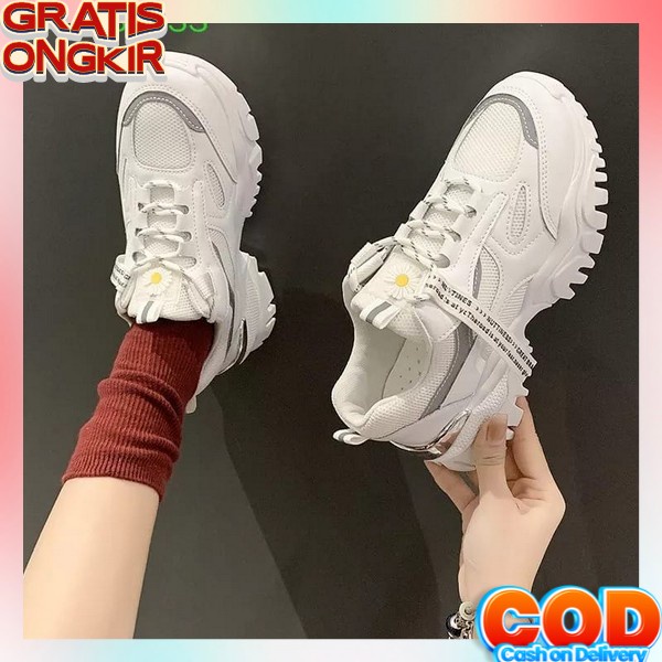 Sneakers Wanita Murah Sepatu Wanita Import Sepatu Casual Cewek Sepatu Sneakers Sneaker Spatu Putih P