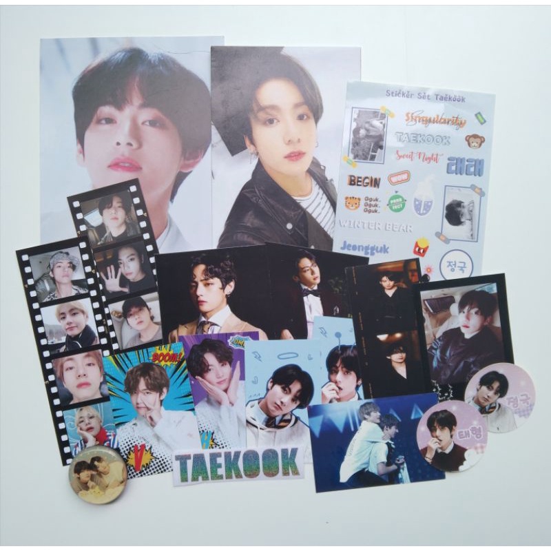 Taekook Fankit BTS V Taehyung Jungkook Fanmade