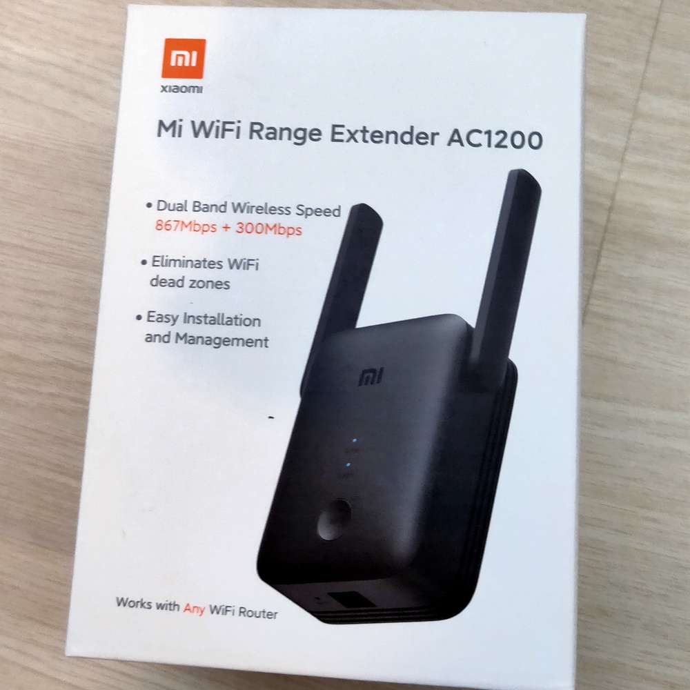 Xiaomi Wifi Repeater 5GHz Wifi Range Extender 1200Mbps - AC1200 - Black
