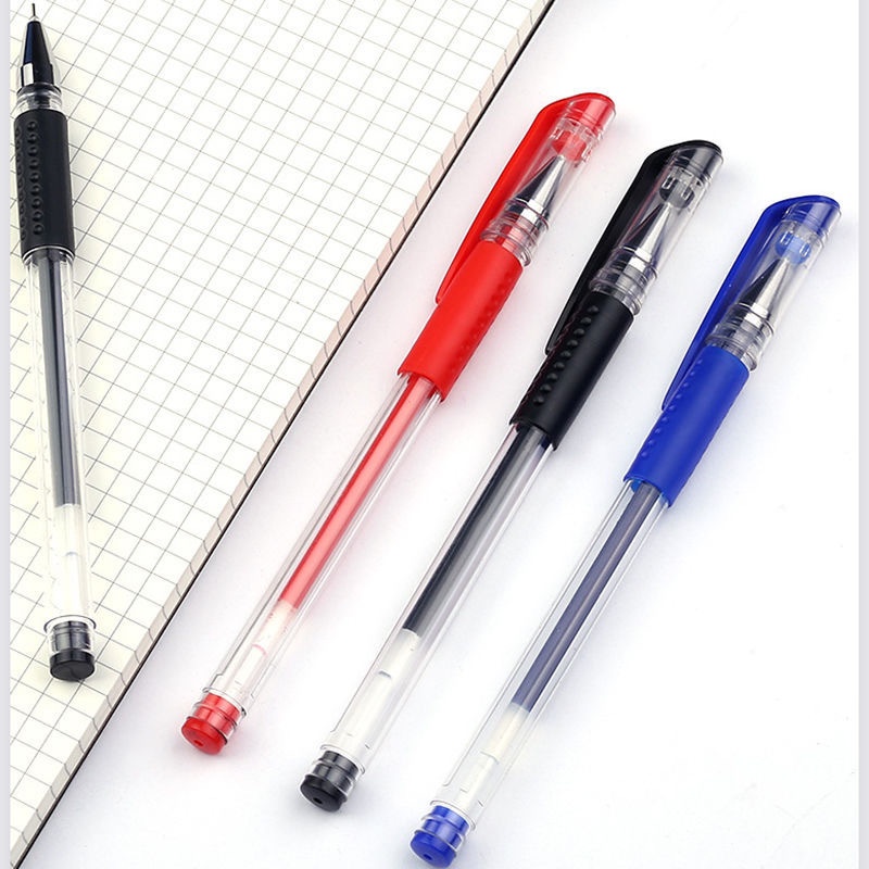 PO88 PENA/ PENA BALLPOINT/ PENA GEL HITAM ISI 6 PCS