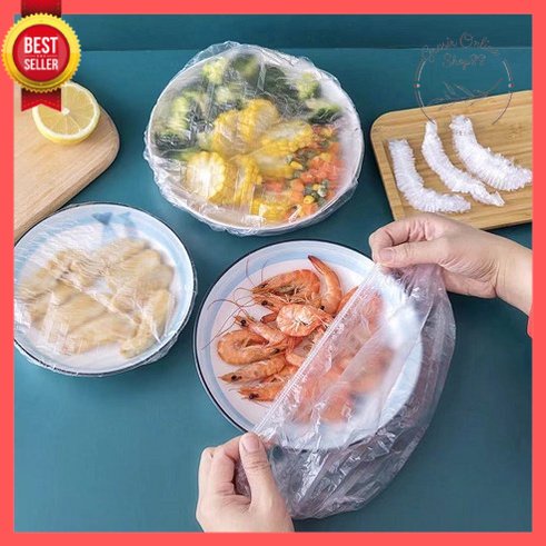 GOS - E114 - Plastik Pelindung Makanan - Plastik Wrapping Makanan - Plastik Pelindung Sayur Buah Cling Wrap