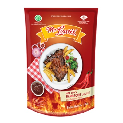 

BBQ Spicy Sauce Mc Lewis / BBQ Pedas Mc Lewis - 1 Kg