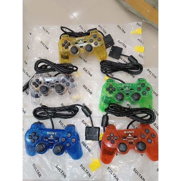stik ps2 tw tanpa lampu kabel ori serat