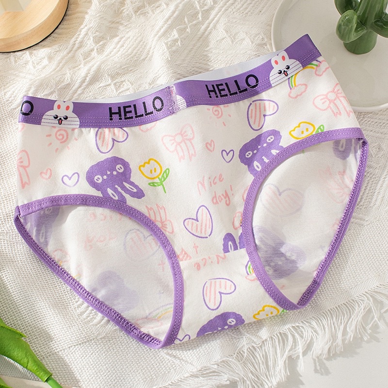 Kolor Anak Perempuan / CD Anak Perempuan / Celana Dalam Anak Perempuan 4 in 1 ( 4 Pcs/ Bungkus ) / Celana Sempak Anak Cewek/ Kancut Anak Perempuan/ Girl Underwear