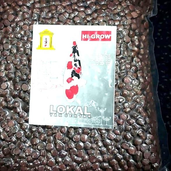 pakan ikan koi LTG (lokal tak gentar)