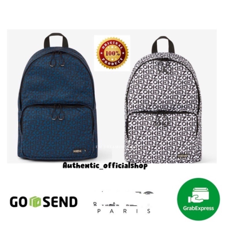 [Best seller] Backpack KENZO pria Tas Repeat font For men Bisa instant