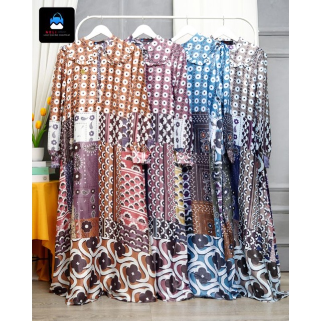 Gamis santorini perfect silk