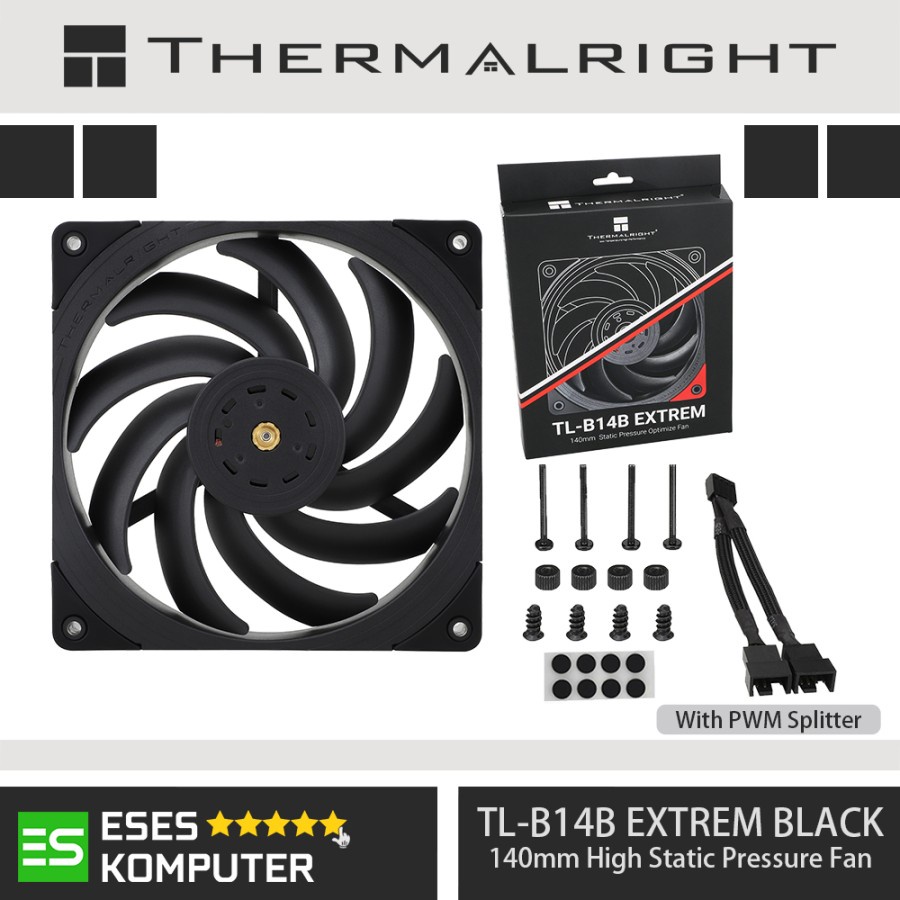 Fan THERMALRIGHT TL-B14B EXTREM PWM | 140mm High Static Pressure Fan
