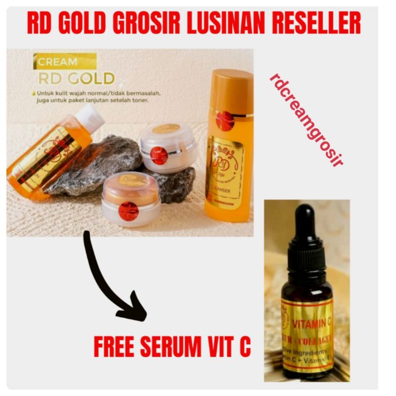 CREAM RD GOLD KEMASAN LAMA GROSIR RESELLER