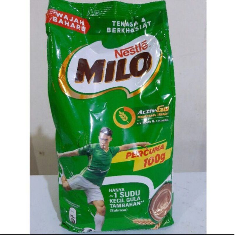

Milo Active Go 1.1kg Malaysia 1 kg+100 Gram