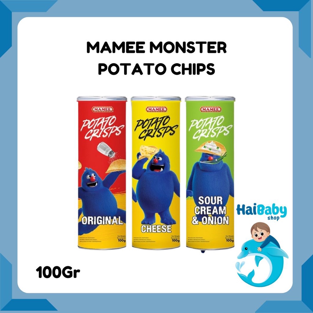 Mamee Monster Potato Chips Crisps100 Gr