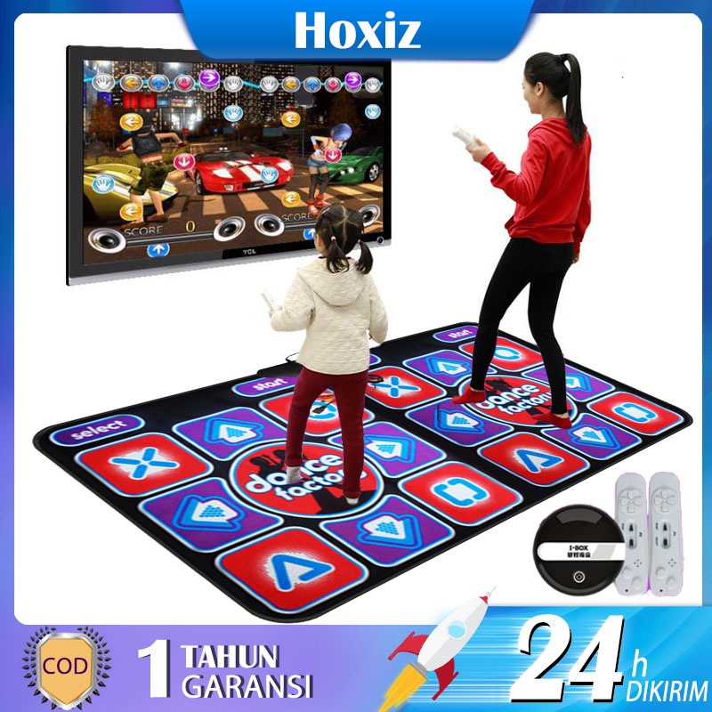 Jual Double Dancing Mat dengan 2 Game Controller Dancing Pads dengan