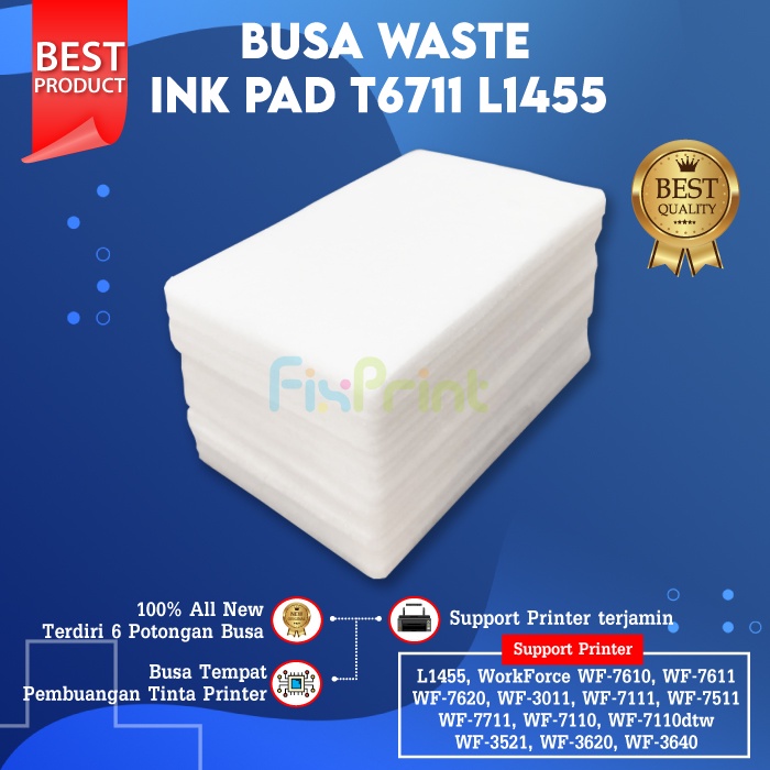 Busa Waste Ink Pembuangan Printer E WorkForce WF-7610 WF-7611