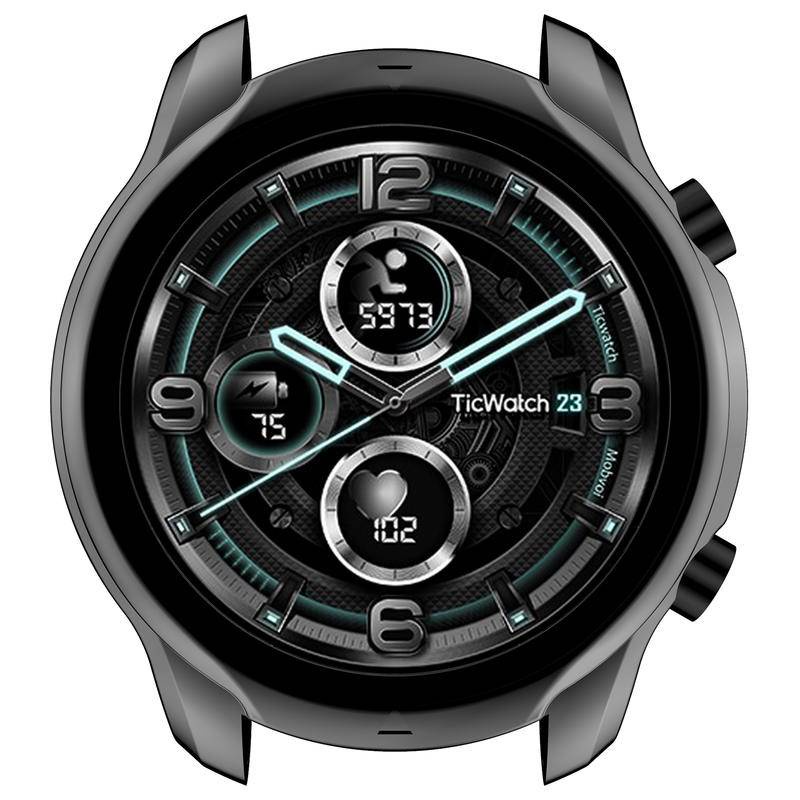 Casing Pelindung Smartwatch TicWatch Pro 3 Bahan TPU Dengan Frame Bumper