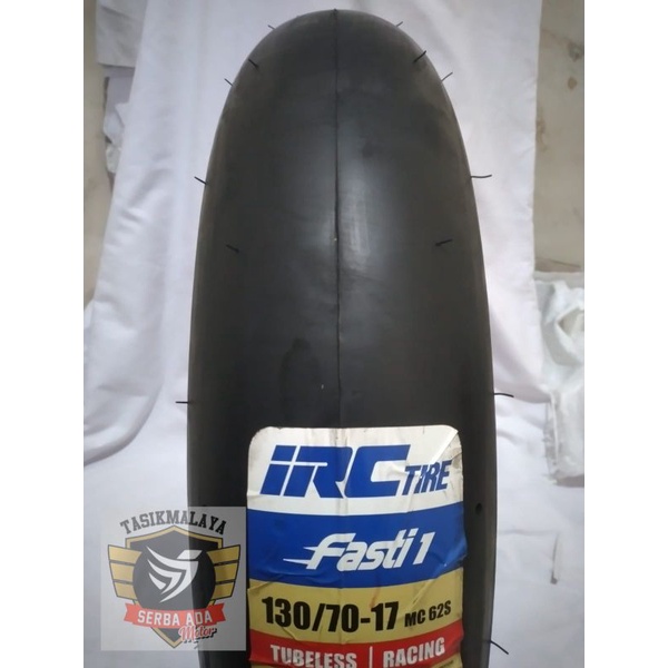 BAN LUAR IRC FASTI 1 130/70-17 SOFT COMPOUND TUBELESS