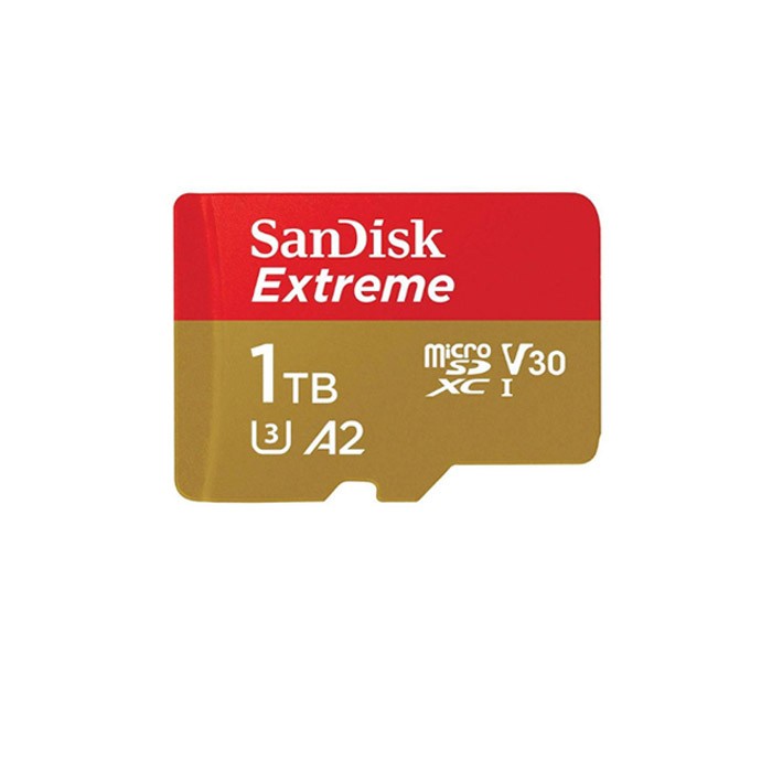 Sandisk MicroSDXC Extreme 1TB U3 A2 4K V30 - SDSQXAV-1T00