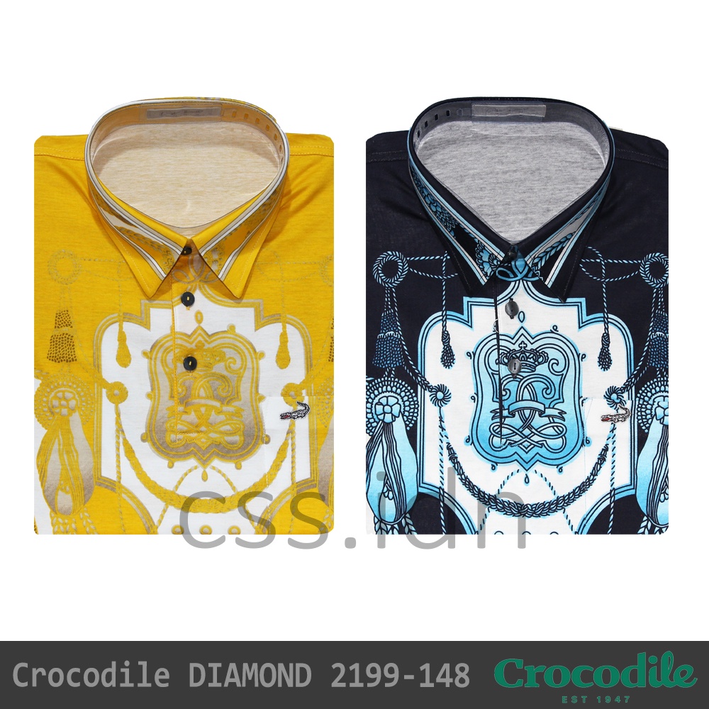 Kaos Kerah Kemeja Pria Crocodile Diamond 2199-148