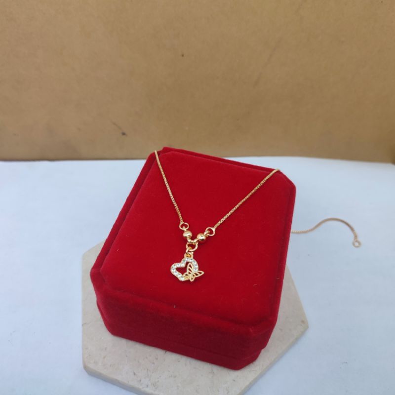 Kalung anak koye Xuping model anti karat Terbaru lapis emas COD