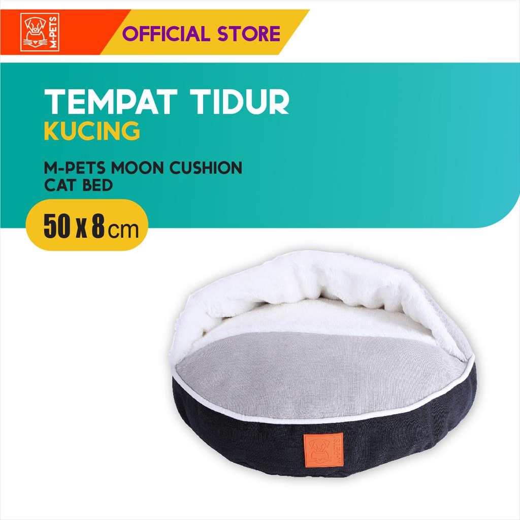 M-Pets Moon Cushion Cat Bed / Kasur Tempat Tidur Kucing